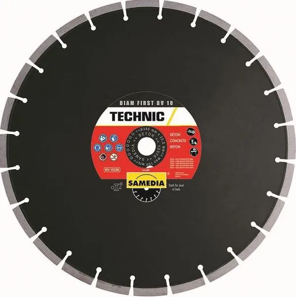 DISQUE TECHNIC DIAM FIRST BV10 125MM 313910