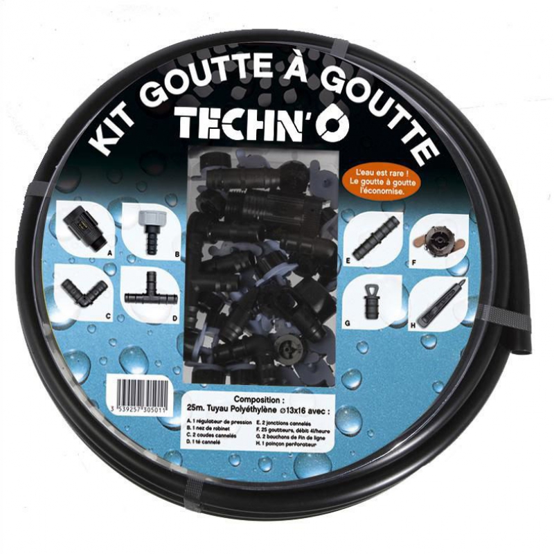 Tuyaux, raccords arrosage