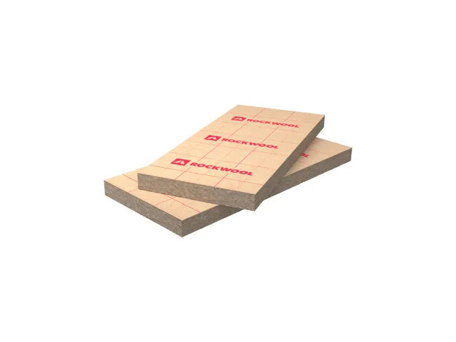 Image principale de Lot de 8 panneaux laine de roche Rockmur kraft - Ep.100 mm lambda 35 R=2.85 L.135 x l.60 cm - ROCKWOOL