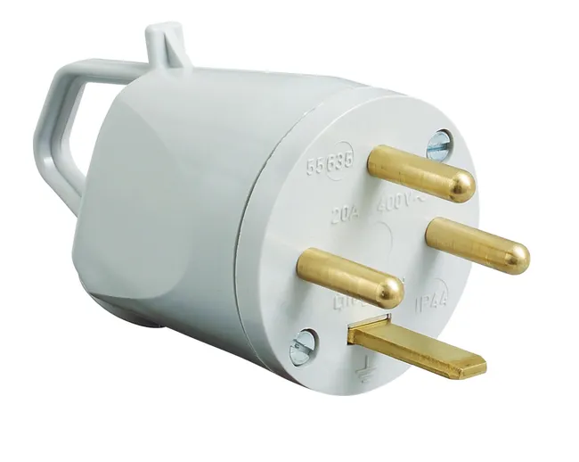 Image principale de Fiche 3P+T mâle 20A IP44 - LEGRAND 
