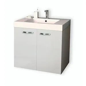 MEUBLE S/VASQUE PALERME 80CM 2P A0607108B