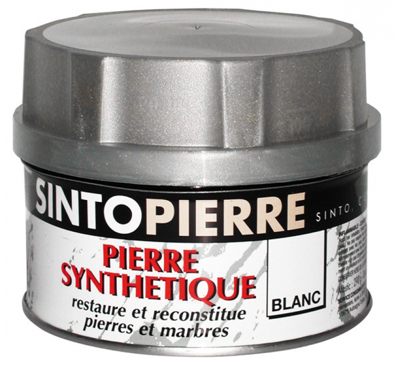 MASTICS "SINTOPIERRE" restaure, reconstitue et colle tous types de pierres et marbres
