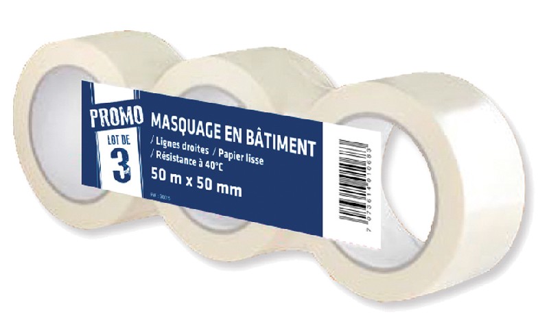 Papiers adhésifs de masquage
