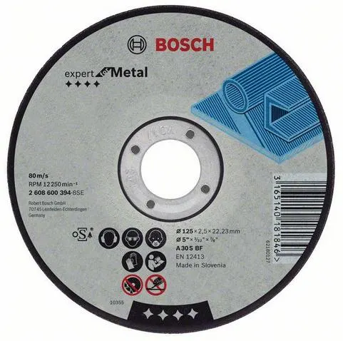 DISQUE EXPERT METAL 125X1,0 BOSCH 2608603396
