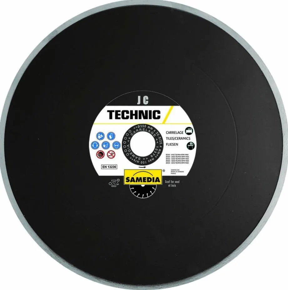 DISQUE TECHNIC JC 125MM 000115/001