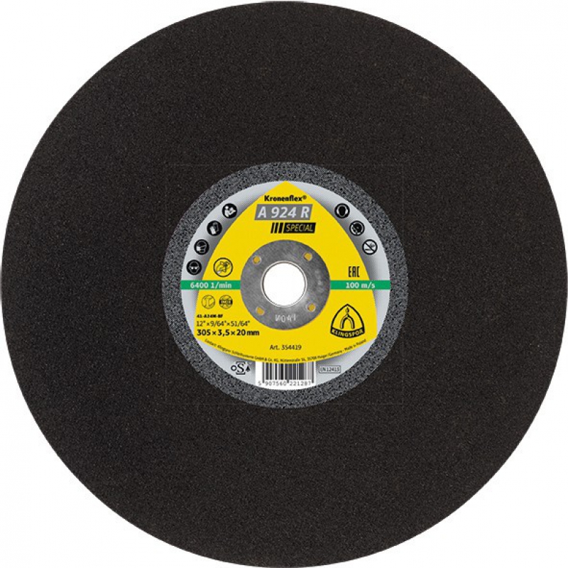 DISQUES À TRONÇONNER MÉTAUX