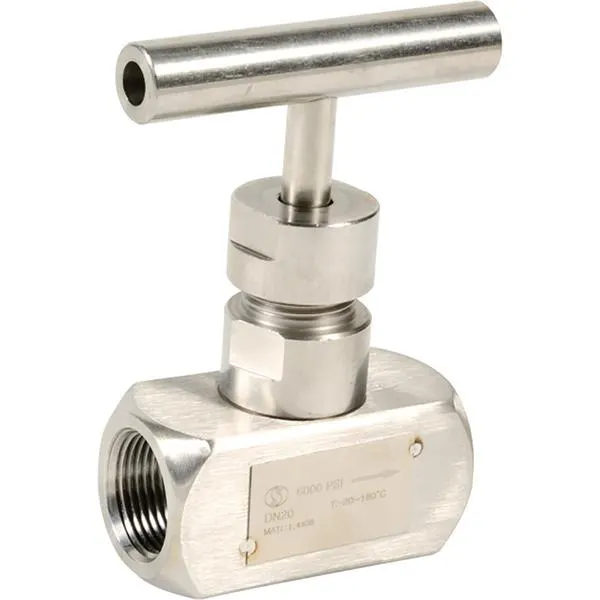 ROBINET A POINTEAU FF BSP INOX 1" 481006
