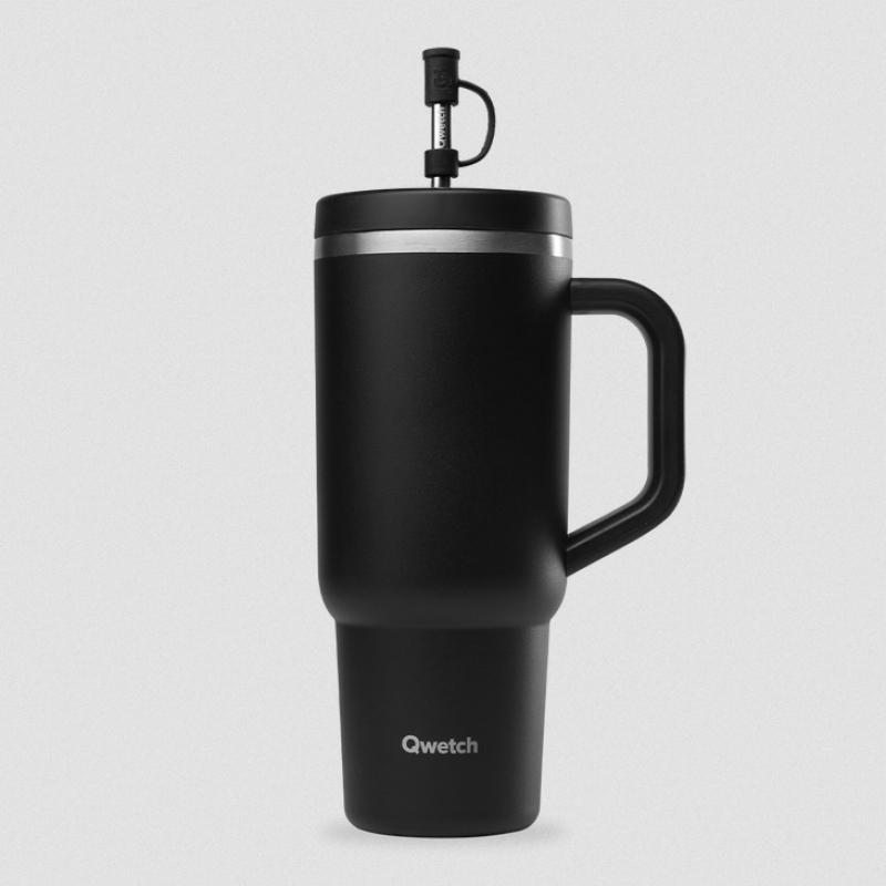 TRAVEL CUP/ISO QWET 900ML NOIR