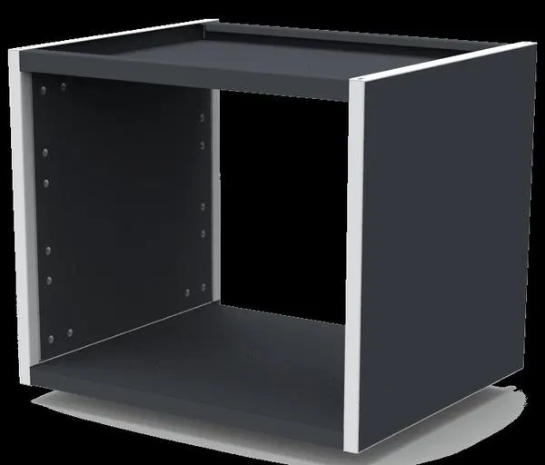 MEUBLE HAUT METALLINE 60CM ANTHR . ASAO060T50