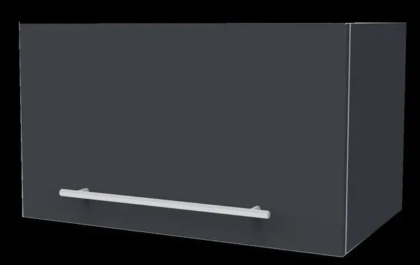 MEUBLE HAUT 1P,METALLINE60X35 ANTH,ASAP060T50