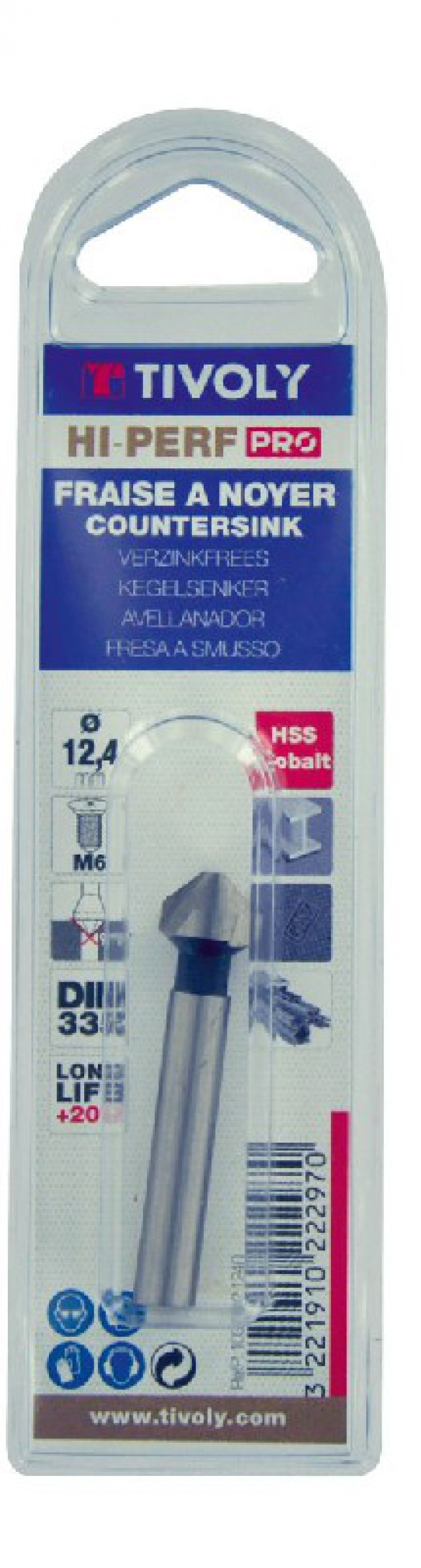 Fraises coniques acier super rapide HSS