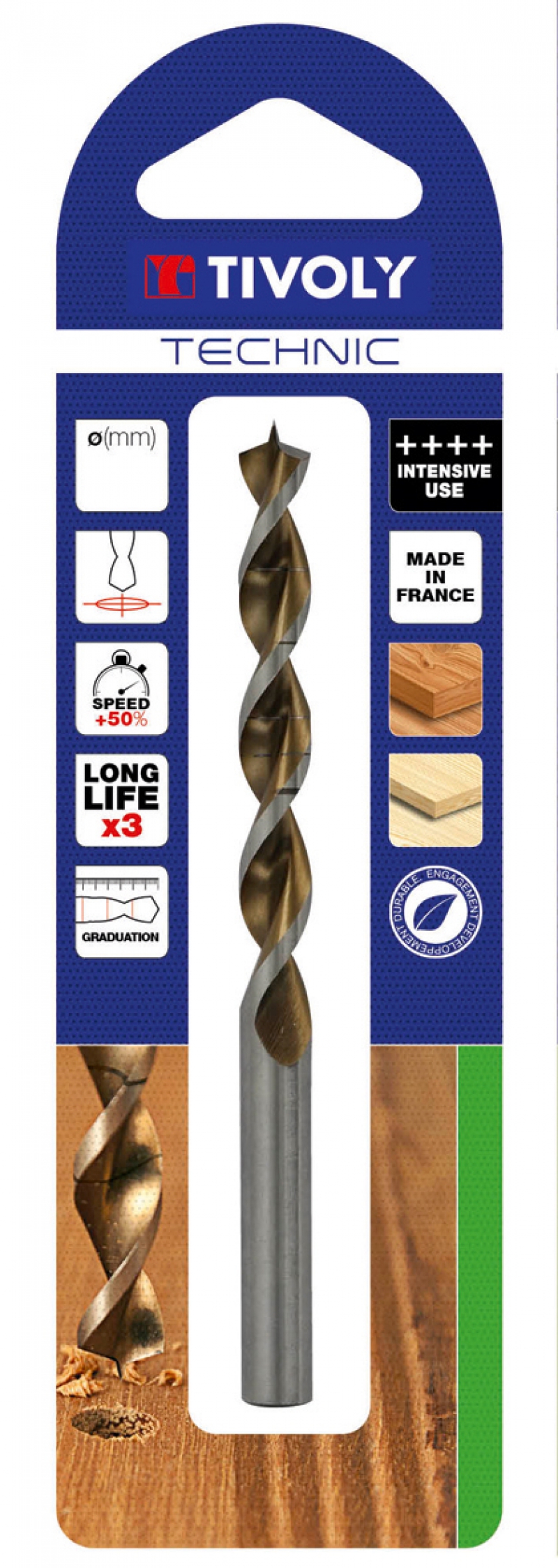 MÈCHES À BOIS spécial perçage matériaux durs