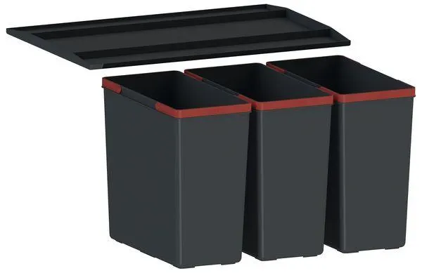 POUBELLE SORTER EASYSORT 600-3 14L 3C. 921736