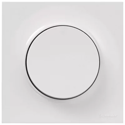 Image principale de Interrupteur va-et-vient Schneider Electric Odace blanc complet vendu par 5 pièces