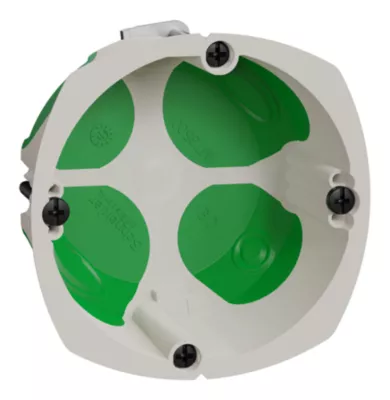 Boîte d'encastrement 1 poste étanche diamètre 67 mm profondeur 40 mm Multifix Air Schneider Electric, 10 pièces