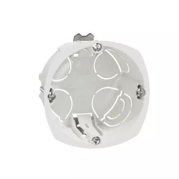 Boîte d'encastrement 1 poste diamètre 67 mm profondeur 40 mm Multifix Schneider Electric, 10 pièces