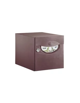 Boîte aux lettres 1 porte Decayeux Iguane Aubergine Ral 3007