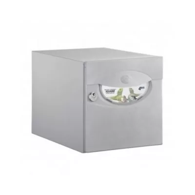 Boîte aux lettres 1 porte Decayeux Iguane Gris silver