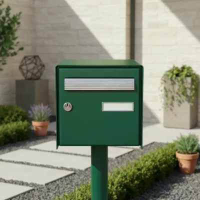 Boîte aux lettres 1 porte Diall Vert