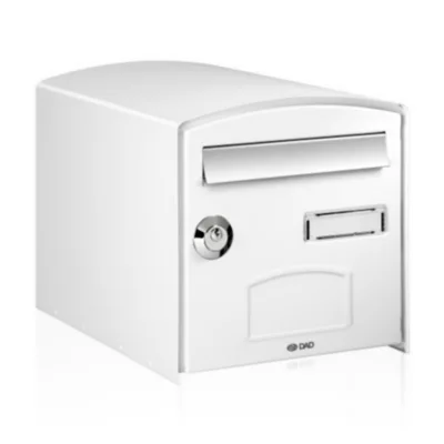 Boîte aux lettres 1 porte Decayeux Dôme Blanc