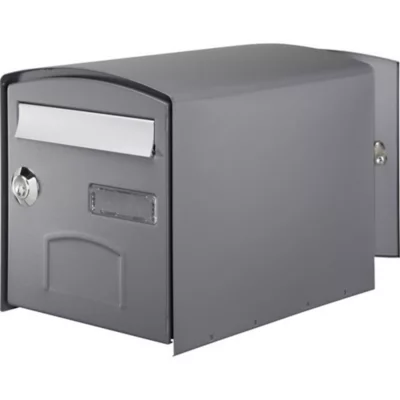 Boîte aux lettres 2 portes Decayeux Dôme Gris Ral 7021