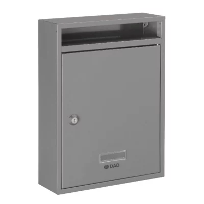 Boîte aux lettres 1 porte Decayeux Norma Gris Ral 7016