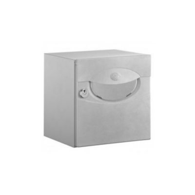 Boîte aux lettres demi profondeur Decayeux Iguane Gris silver