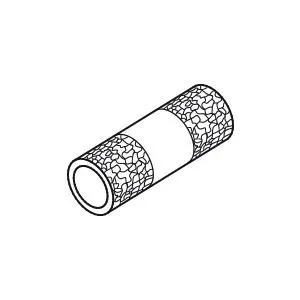 TUBE PVDF VENTILATION -5M- 200X3.0