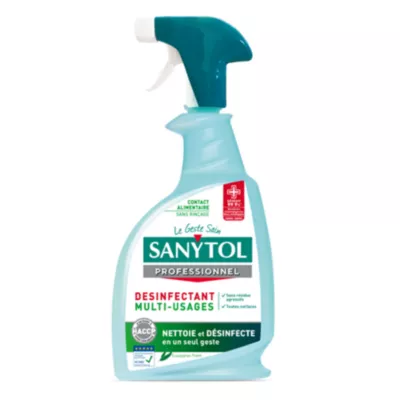Désinfectant multi-usages eucalyptus Sanytol 0,75L