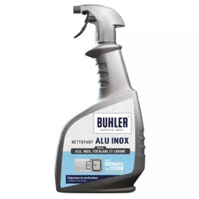 Nettoyant alu inox sans ammoniaque 500ml Buhler