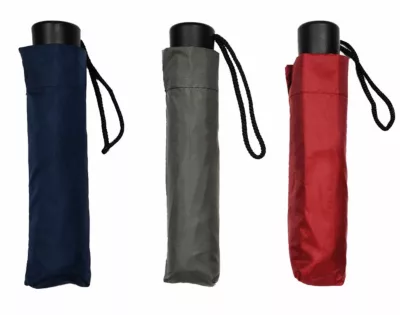 Parapluie mini ouverture manuelle - coloris aléatoires