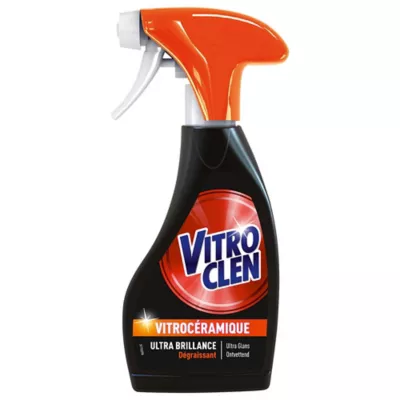 Pistolet nettoyant vitrocéramique et induction Vitroclen 250ml