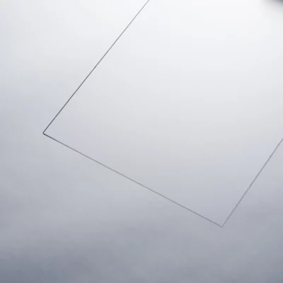 Plaque Styro anti-reflet Polystyrène translucide L.50xl.70cm ép.1,8mm Sedpa France
