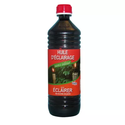 Huile d'éclairage pour torche de jardin Phebus 1L
