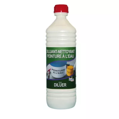 Diluant nettoyant pour peinture à l'eau 1L