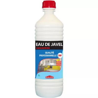 Eau de javel concentrée 9,6% 36° Qualipro 1L