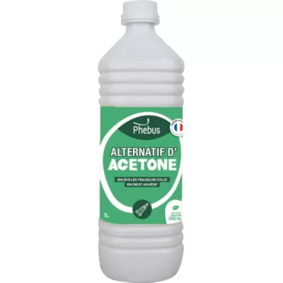 Alternatif d'acétone enlève les traces de colle, encre et adhésif Phebus 1L