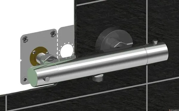 PLATINE FIXATION DN16 PER SERTIR TEKNIK 1923