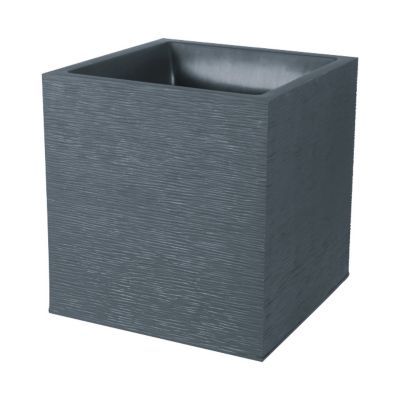 Bac Graphit Anthracite Carré 40x40 cm
