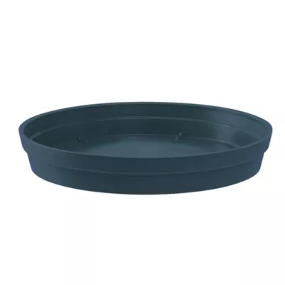 Soucoupe pour pot en plastique Ø 34,5cm Eda Toscane bleu foncé