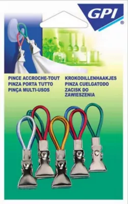 Pince accroche-tout 3M vendue par 10 pièces