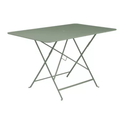 Table de jardin pliante Fermob Bistro en métal - Coloris cactus - L.117 x l.77 x H.74 cm
