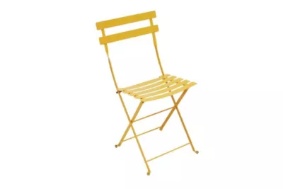 Chaise de jardin pliante Fermob Bistro en métal - Coloris miel - Hauteur 82 cm