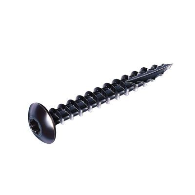 Vis penture étoile acier noir Ø 6 x 50 mm