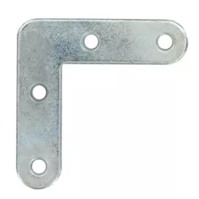 Equerre de chassis Diall acier zingué 80 mm