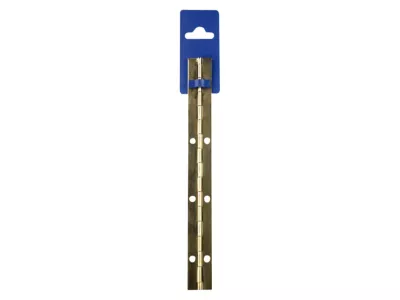 Charnière à piano laitonnée Diall 480 x 32 mm