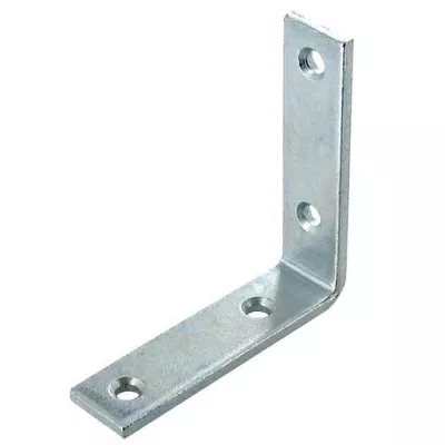 Equerre de renfort acier zingué 50 mm Vynex