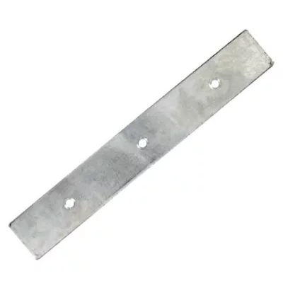 Patte d'assemblage forte acier zingué Diall 200 mm