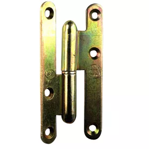 Paumelle droite bronze QCL 95 x 45 mm