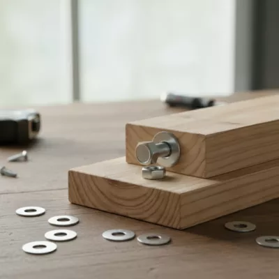 10 rondelles plates moyennes Diall acier zingué Ø4 mm